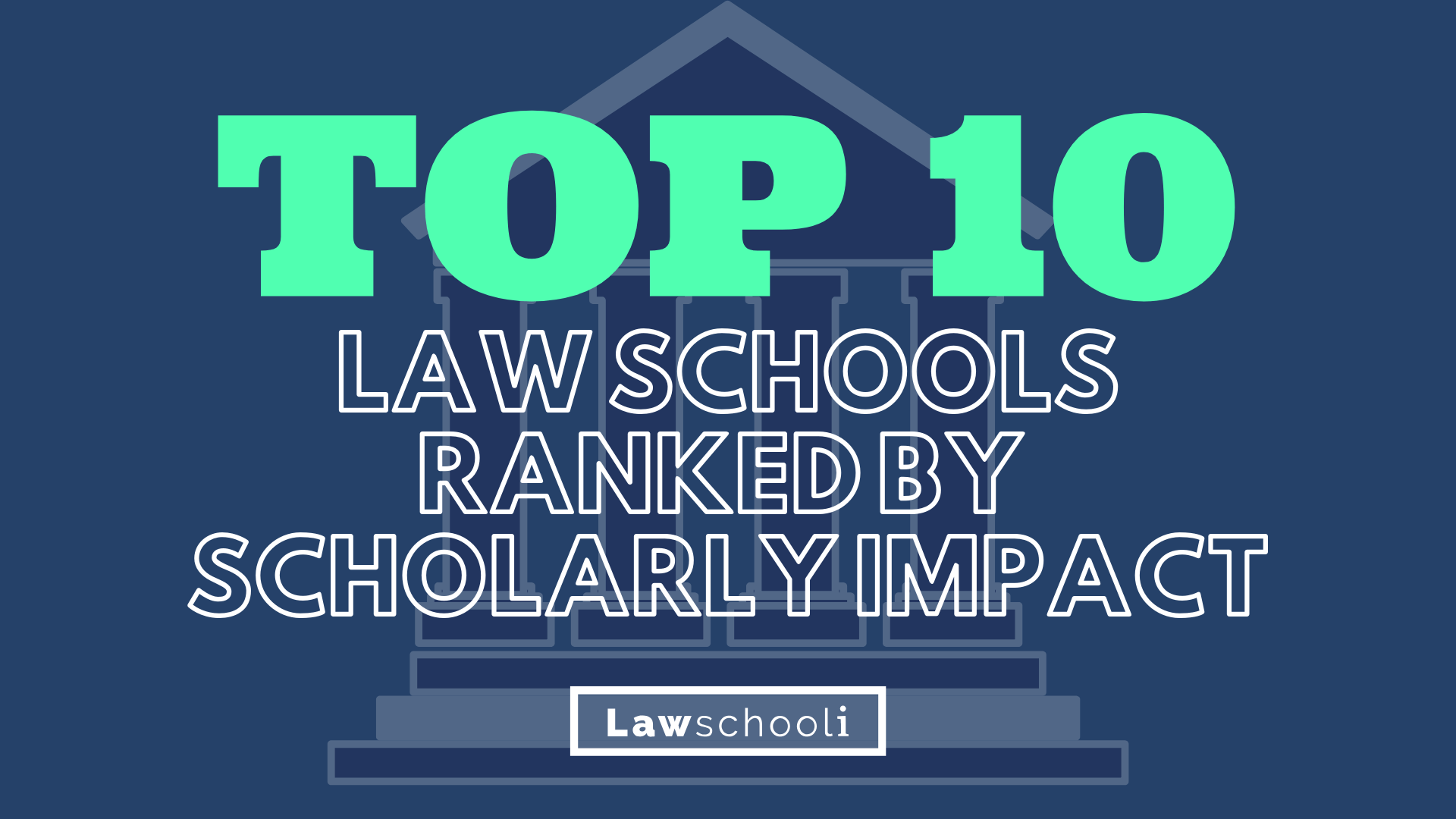 top-ten-law-schools-ranked-by-scholarly-impact-lawschooli