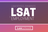 Law School Rankings: LSAT and Employment Rank - LawSchooli